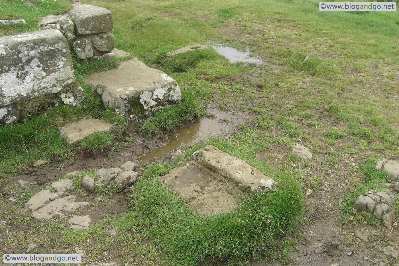 Hadrian's Wall Path - South gate of Milecastle 37